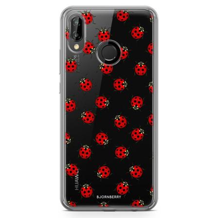 Bjornberry Hybrid Skal Huawei P20 Lite - Nyckelpigor