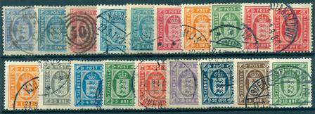 Danmark - Tjeneste - 1875-1923