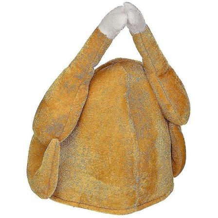 Jouluinen kalkkuna 3D-hattu Kypsennetty kalkkunahattu - Aikuisten koko