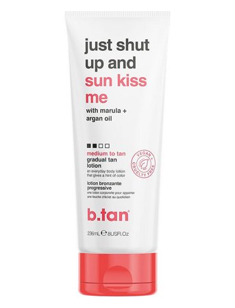 B.Tan Just Shut Up & Sunkiss Me Gradual Tan Lotion - Nude - 236 ml