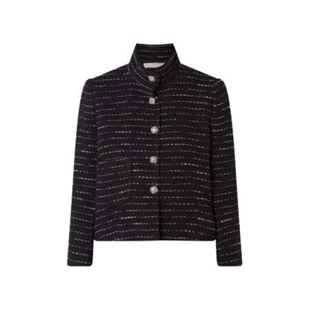 Gia Borghini, Light Jackets Czarny, Kobieta, Rozmiar: L
