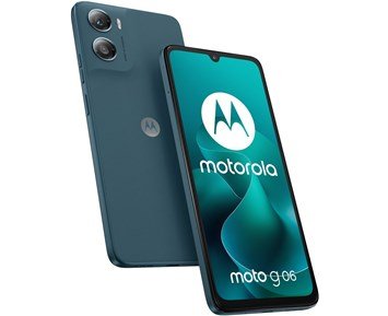 Motorola Motorola G06 PANTONE Tapestry (Blue - Fyndvara - Prisvärd mobiltelefon med lång batteritid
