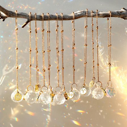 Constellation Sun Catcher Crystal Rainbow Suncatcher Crystal Glass Car Hanging Decoration Window Garden Sunlight Catcher Prism