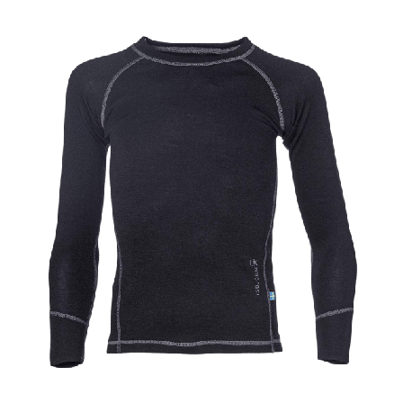 ISBJÖRN of Sweden Husky Underställströja Underkläder & strumpor Unisex Svart 110/116