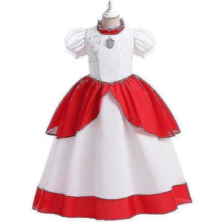 Super Mario Prinsesse Peach Kostyme