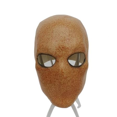 Slender Man Ghost Voksen Uhyggelig Maske til Halloween, 16*23cm