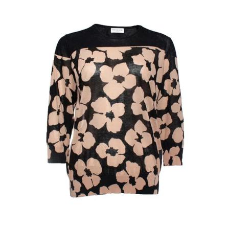 Dries van Noten Pre-owned, Pre-owned Cottontops Beige, Dames, Maat:L,Polyamide