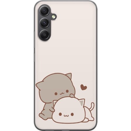 Kompatibel Mobilcover til Samsung Samsung Galaxy A15 5G Kawaii Søde Katte