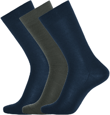 Dovre Ekologisk Ull, Strumpor. 9-pack, Flerfärgad Strumpor Herr 48/50
