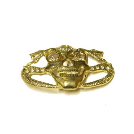 Beltespenne - Hodeskalle med slange