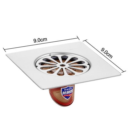 Badeværelse Gulvafløb Afløbsdæksel 9X9CM