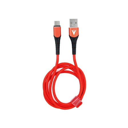 Vonk V-20 USB-C Kabel 1 Meter - Röd