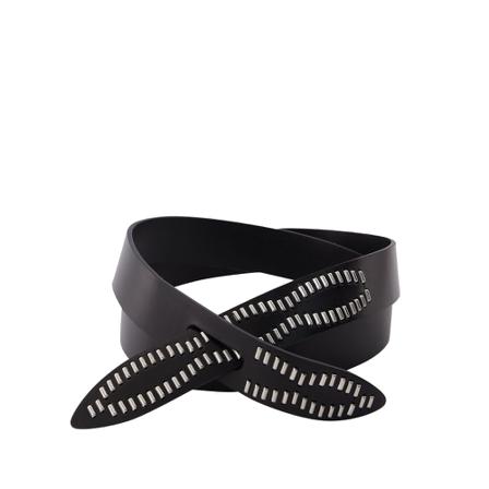 Isabel Marant, Lecce Belt Czarny, Kobieta, Rozmiar: S