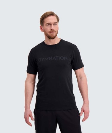 Men's GYMNATION T-Shirt (Black) black / XXL