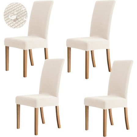 4-delt stoltrekk, utvidbart restaurantstoltrekk, moderne vaskbart stoltrekk, brukt til å dekorere festbankett h