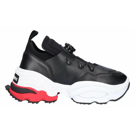 Dsquared2 Sneakers , Zwart , Dames , Maat: 40 EU