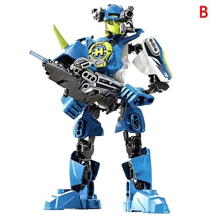Stjernekriger soldat bionicle hero factory robot figur byggekloss modell leketøy [DmS]