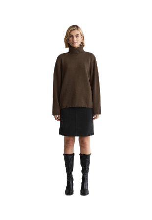 Newhouse Polotröja Alva Tröjor Dam Brun MEDIUM