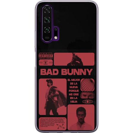 Kompatibelt Mobildeksel til Honor 20 Pro Bad Bunny NFL-inspirert skjoldlogo med amerikansk fotball og stjerner