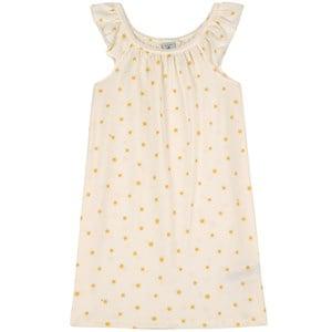 Kids - Petit Bateau White All Over Print Nightgown - Nightwear - 6 years - Cream