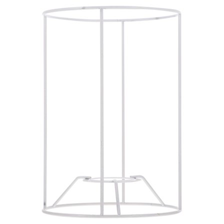 1 st järnkronfäste takkronram DIY lampskärm ram (14X20 cm, c)