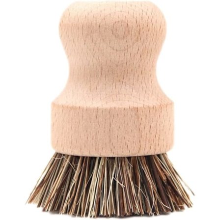 Rengjøringsbørste Kjøkken Oppvaskbørste Tre Grytebørste Naturlig Kitch