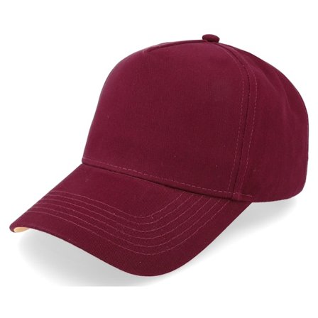 Equip - Rød adjustable Caps - Maroon/Yellow A-frame Adjustable @ Hatstore
