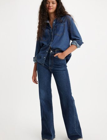 Levi's Ribcage Bells Sonoma Train - Blue - 32 x 32