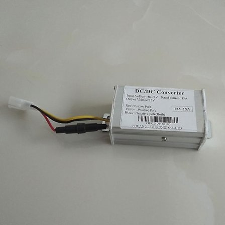 36v/48v/60v/72v/80v/96v/120v til 12v 10a 15a 20a DC/DC Konverter for Elbil / Kjøretøy Batteri Elektrisk Strømtransformator