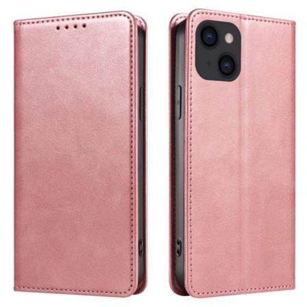 SKALO iPhone 15 Pro Max Premium Plånboksfodral - Roséguld Rosa guld
