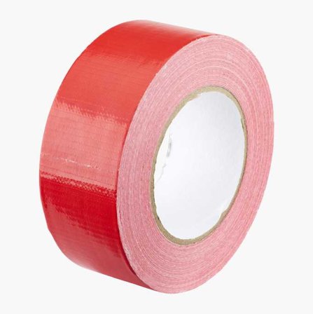 Vävtejp röd 25 m - Biltema