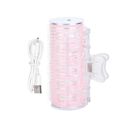 USB Instant Heat Keramiska Flockade Spolar Bärbara Hårspolar Lugg Curling Hår Styling Verktyg