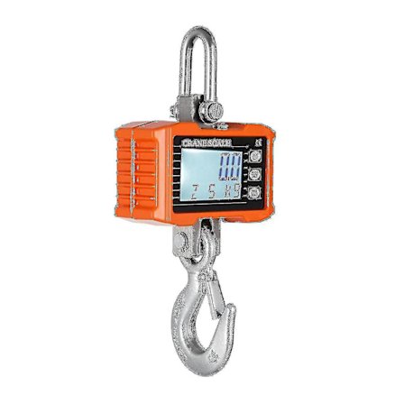 Digital hengende vekt 1000kg/ 2204lbs bærbar tung kranvekt