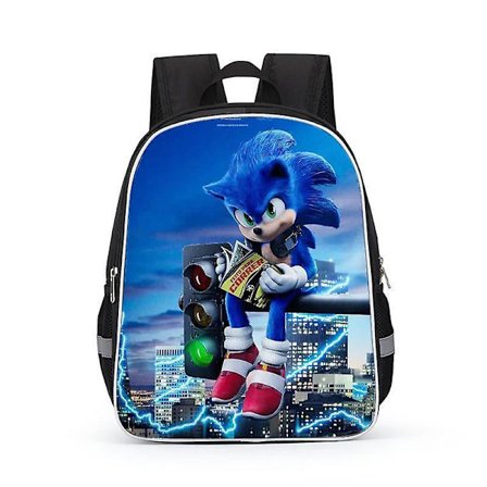 Hedgehog Sonic Schoolbag Boys Primary School Students Backpack