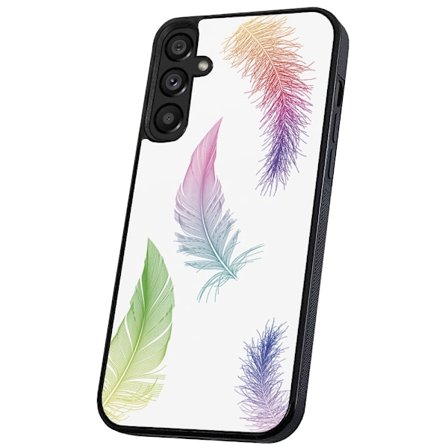Samsung Galaxy S24 - Skal/Mobilskal Fjädrar