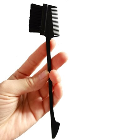 Dobbeltendede hårfarvebørster og kamme 5 pakker