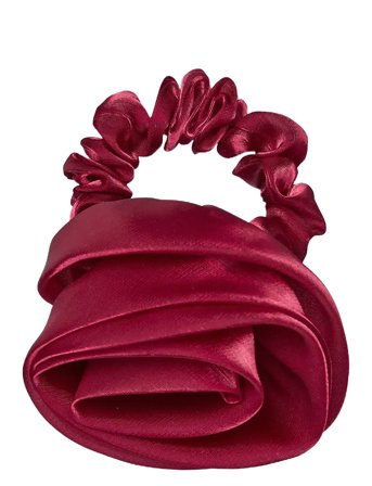 Becksöndergaard Organza Rosea Scrunchie - Red - ONE SIZE