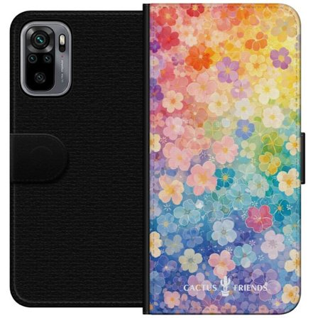 Yhteensopiva Lompakkokotelo Xiaomi Xiaomi Redmi Note 10S Cactus and Friends – RainbowBloom