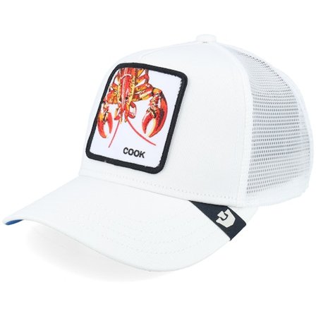 Goorin - White trucker Caps - Kids Lemme Cook Mini White A-Frame Trucker @ Hatstore