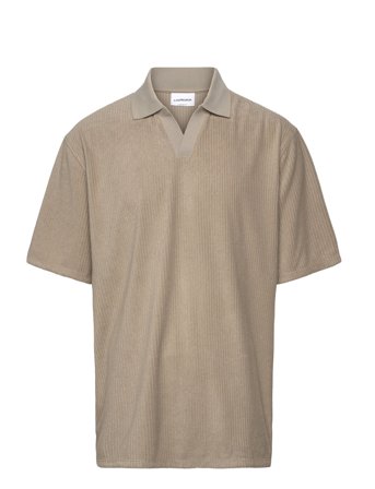 Lindbergh | V-Neck Jacquard Polo S/S | S