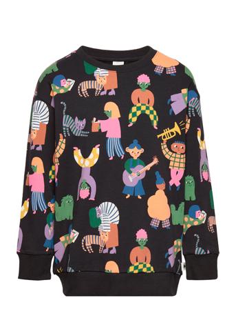 Sweatshirt People X Long Fit Svetari Collegepaita Monivärinen/Kuvioitu Lindex