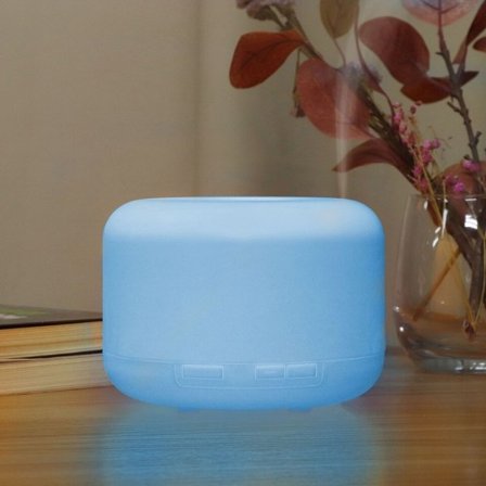 Aromacare 500ML Luft Luftfukter USB Aroma Diffuser Bærbar Aromaterapi Olje Diffuser med 7 LED lys