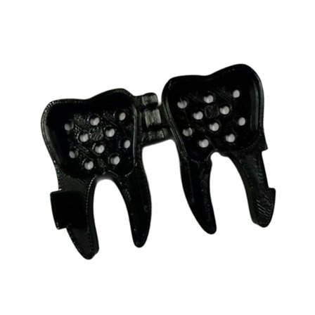 Klar Elektrisk Tandbørste Opbevaringsetui med Ventilationsport Hurtigtørrende Hygiejnisk Børstehovedholder til Rejser