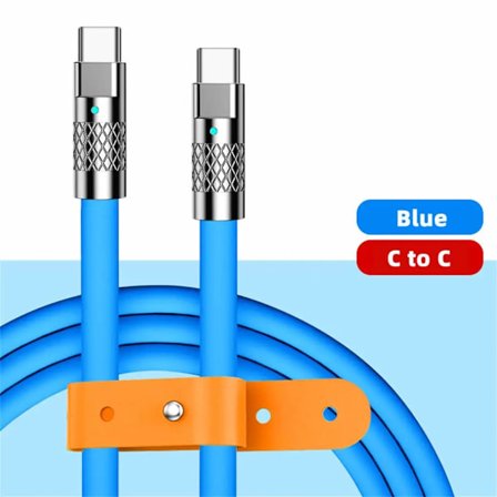 120W 6A Supersnabb Laddning Typ C Flytande Silikonkabel för iPhone 15 16 Pro Huawei Samsung Xiaomi USB C Laddare Sladd Datakabel