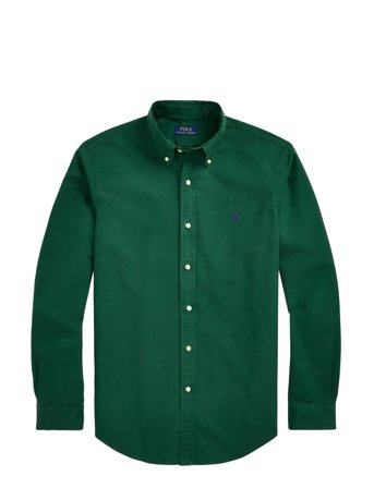 Polo Ralph Lauren | Custom Fit Garment-Dyed Oxford Shirt | S