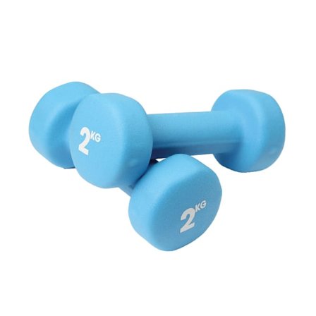 Fitness Mad Hantelset (2-pack) 2 kg blå