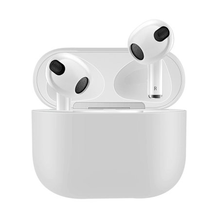 Silikoneskall Apple AirPods 3 Hvid