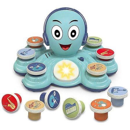 Baby Musical Octopus Toy, Toddler Interactive Music Toys, Early Educational Music Toy For Baby Toddler, Baby Present Musicial Learning Toy