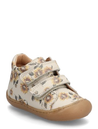 Pom Pom First Sport Velcro Shoe - Multi/patterned - 19