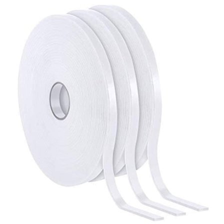 3 rullar skumtejp Dubbelhäftande tejp